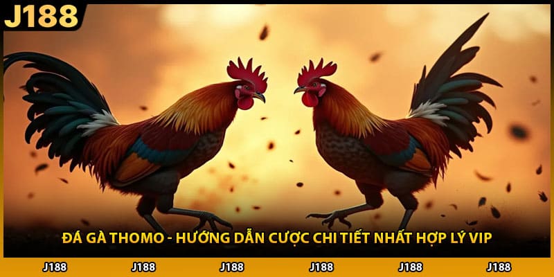 Đá Gà Thomo - Hướng Dẫn Cược Chi Tiết Nhất Hợp Lý VIP