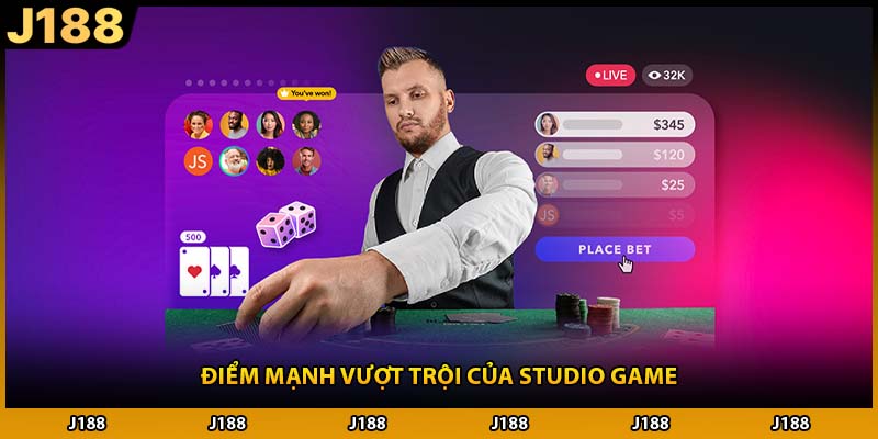 Điểm mạnh vượt trội của studio game
