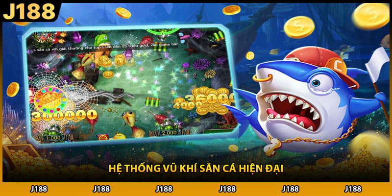 Hệ thống vũ khí săn cá hiện đại