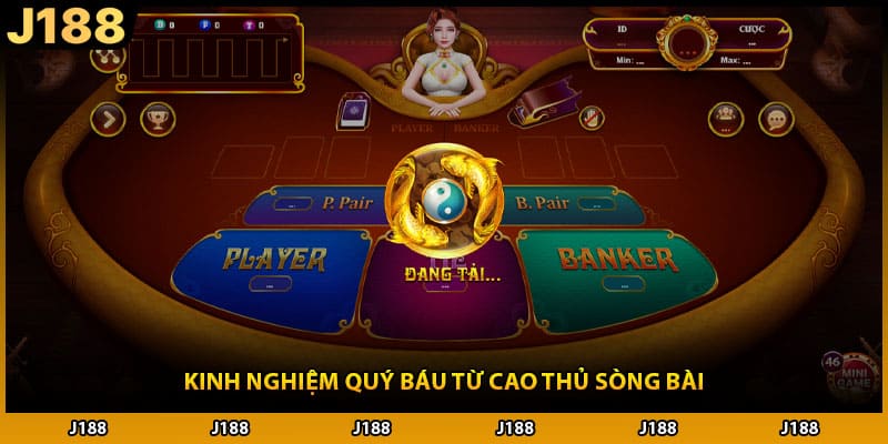 Kinh nghiệm quý báu từ cao thủ sòng bài