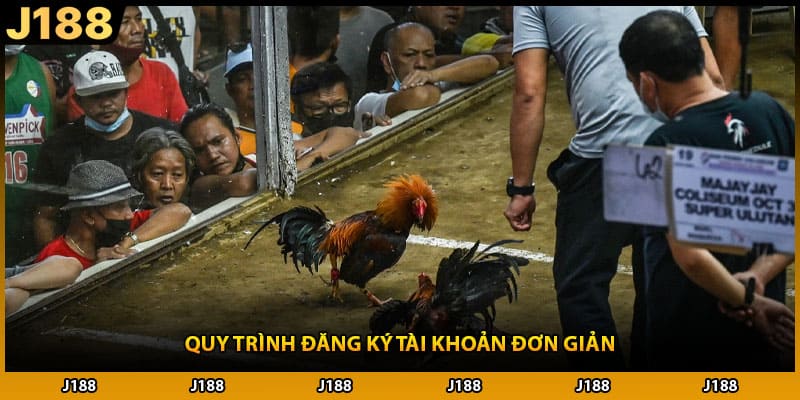 Quy trình đăng ký tài khoản đơn giản