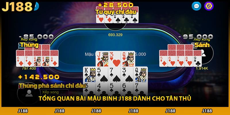 Tổng quan bài mậu binh J188 dành cho tân thủ